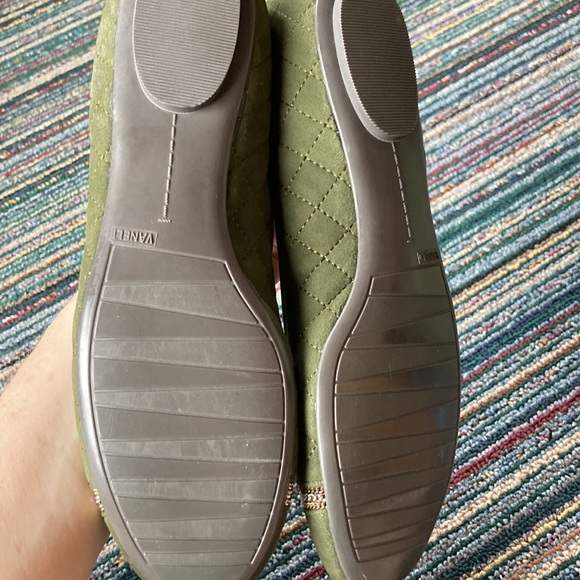 Van Eli green suede Sigrid round toe ballet flats - Picture 6 of 6
